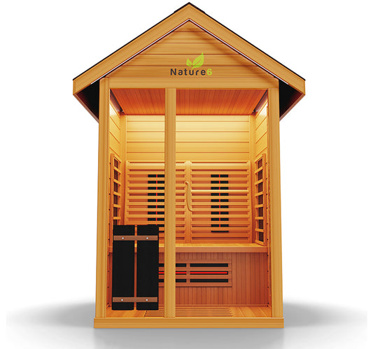Infrared Nature 6 Outdoor Sauna