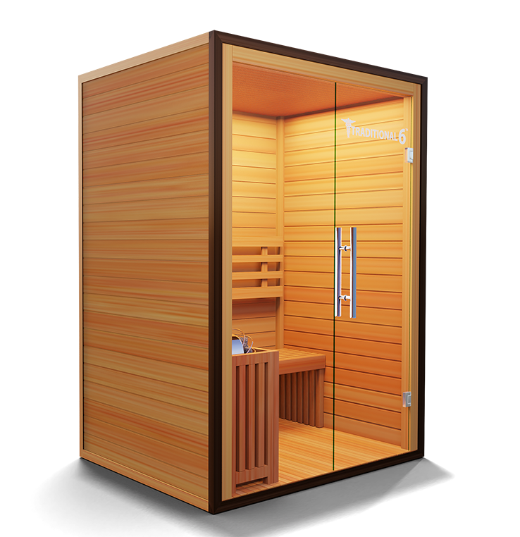 Traditional Indoor Sauna 6 - Glass Front Only 4
