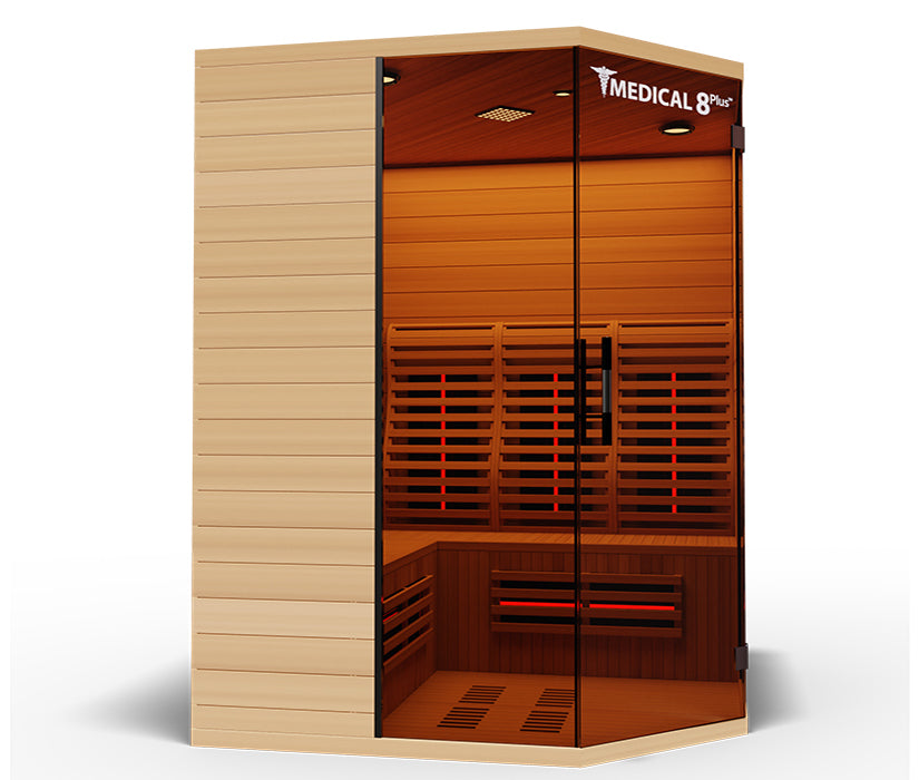 Ultra Full Spectrum Heater Medical 8 Indoor Sauna - Corner Unit 5