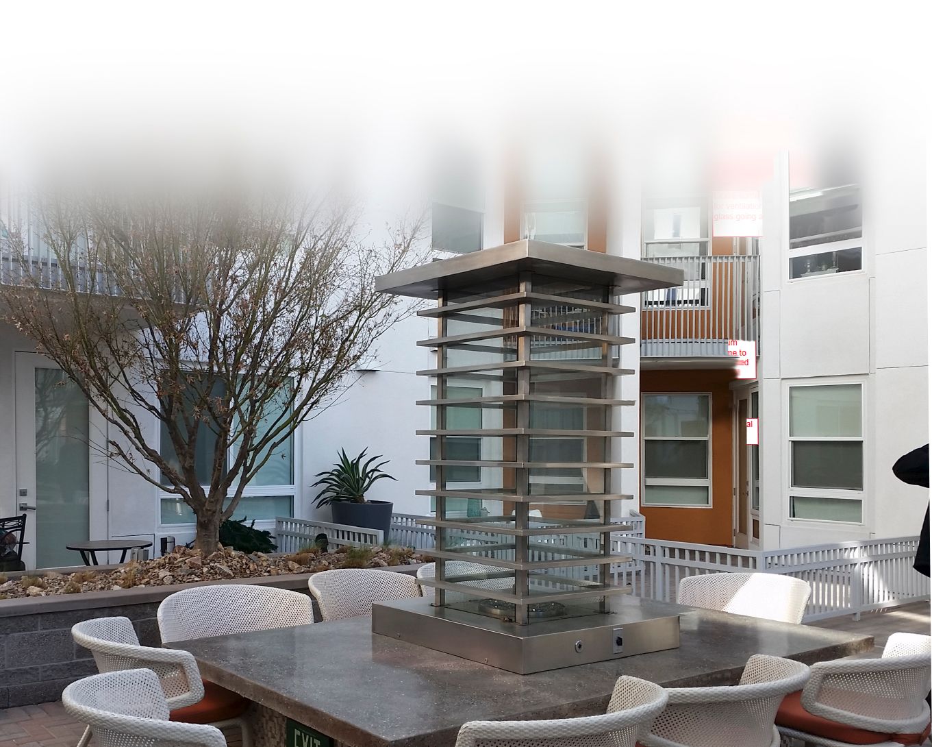 High Rise Fire Tower - Stainless Steel 1