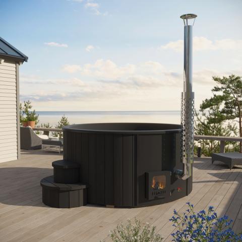 SaunaLife Model S4B Wood-Fired Hot Tub 3