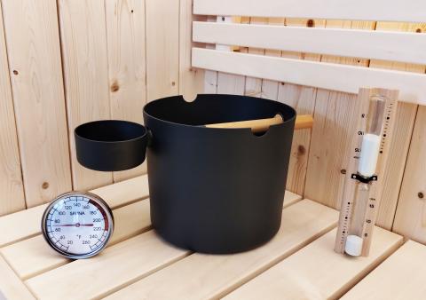 Sauna Bucket and Ladle
