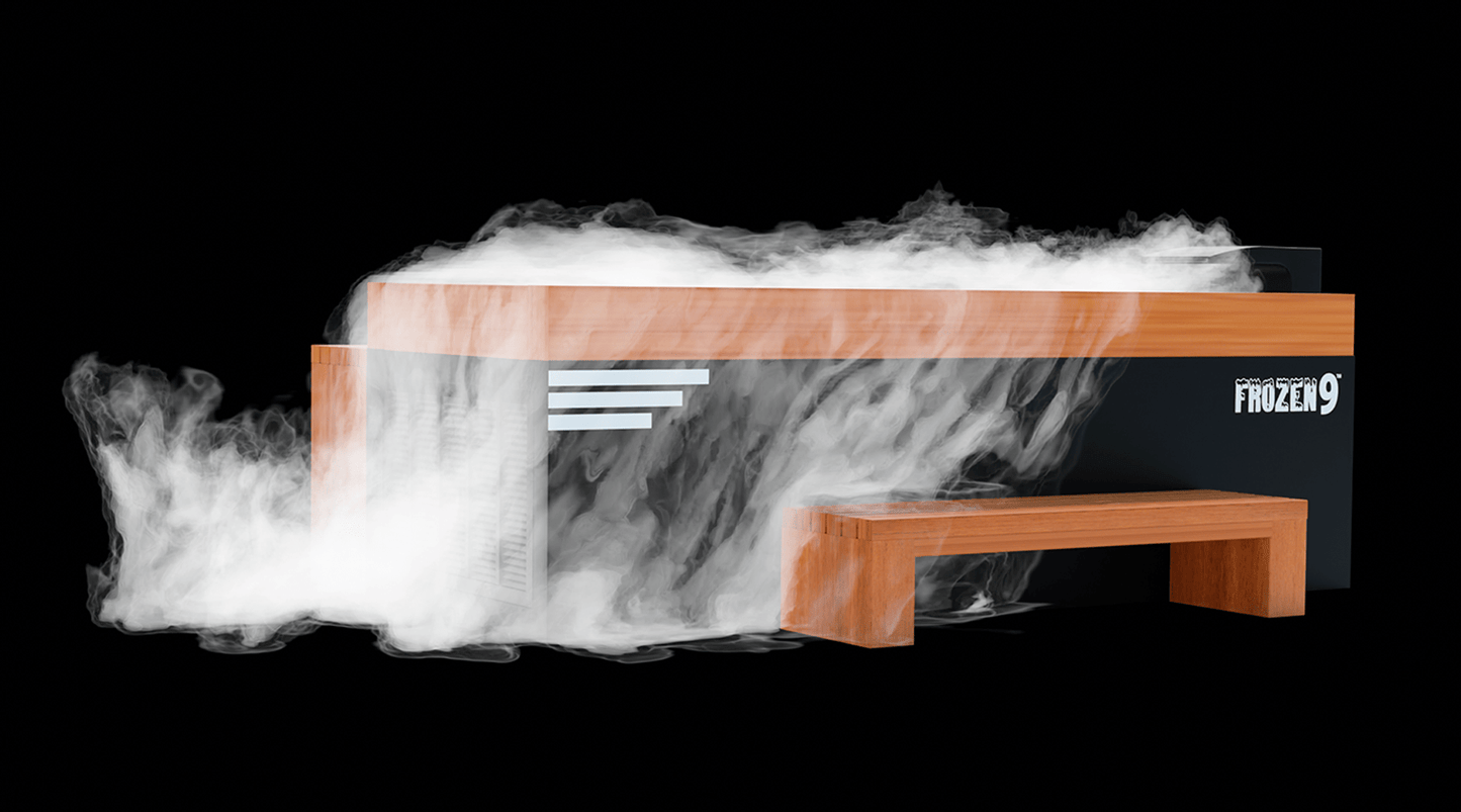 Frozen Cold Plunge + Accessories Kit + Essential Oil Infuser & Steam Generator 9