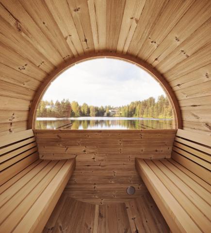 SaunaLife Model E8W Sauna Barrel-Window 2