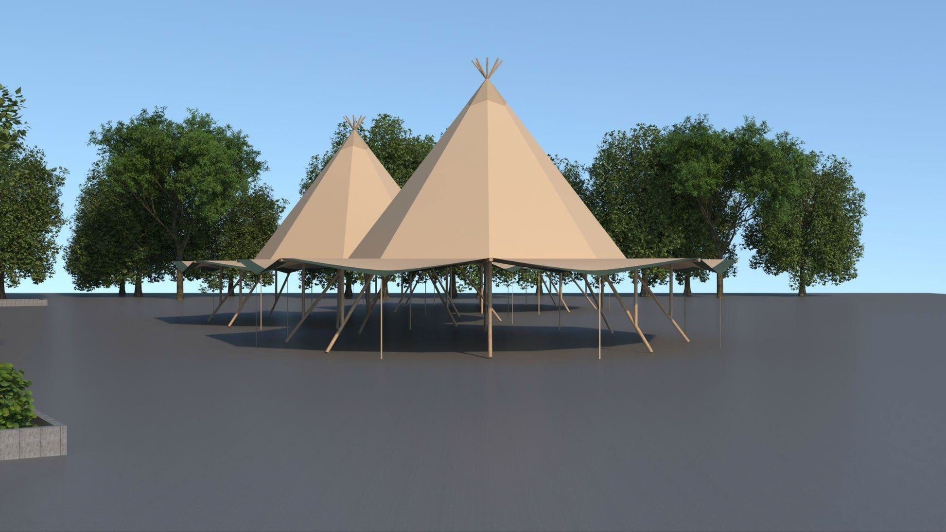 Monomer Indian Tents 1