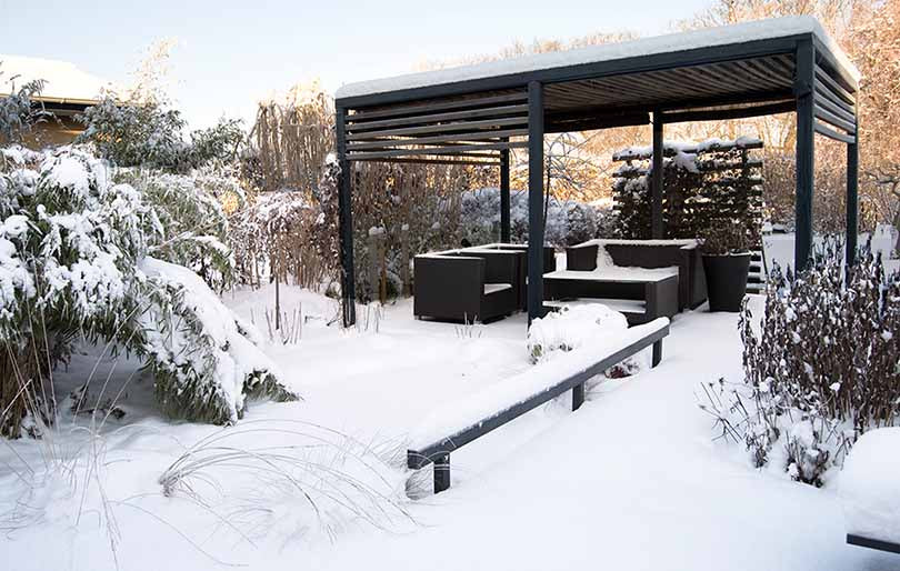 Scandinavian Aluminum Outdoor Pergola 6