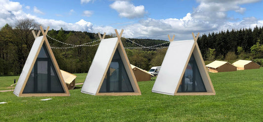 Triangular Luxury Tents
