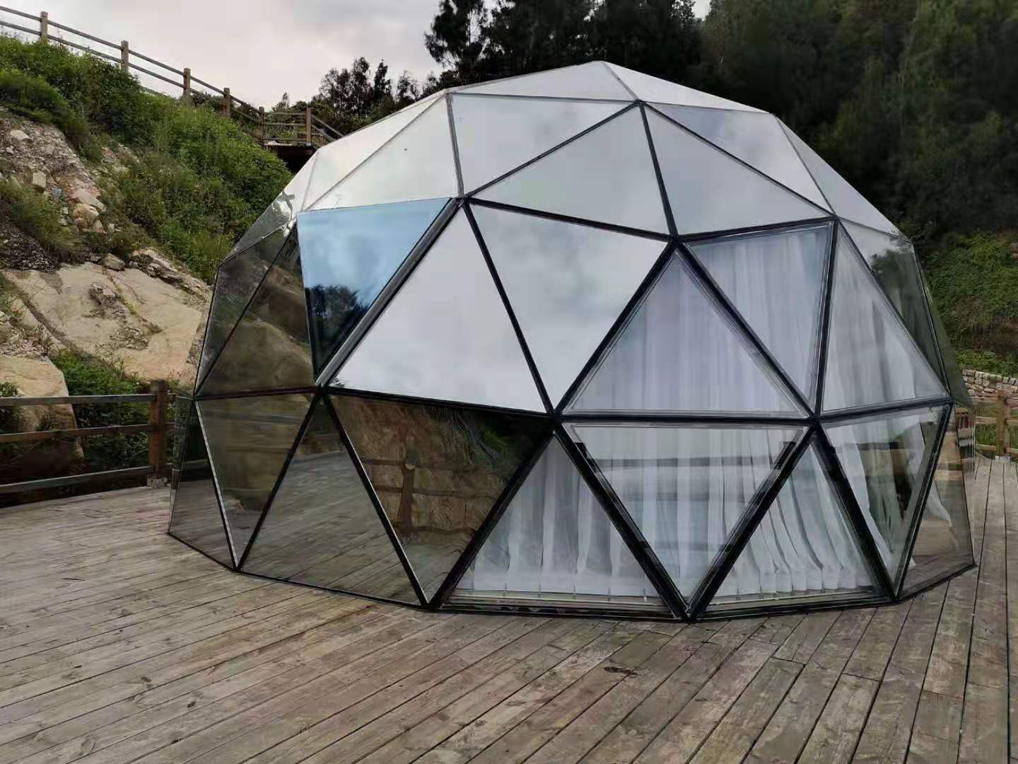 Geodesic Glass Domes GDO Series 5