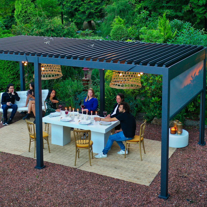 Scandinavian Aluminum Outdoor Pergola 5